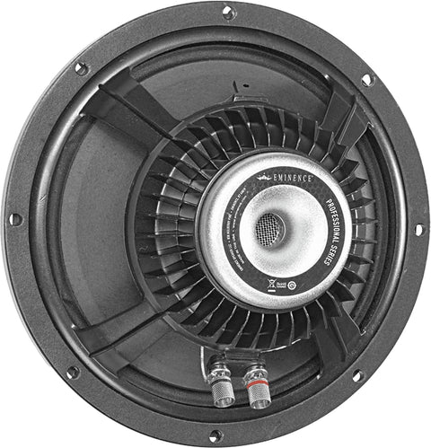 10-in 250W RMS to MAX 500W 2.5-in Voice Coil Diameter 8 Ohms Impedance Neodymium Magnet