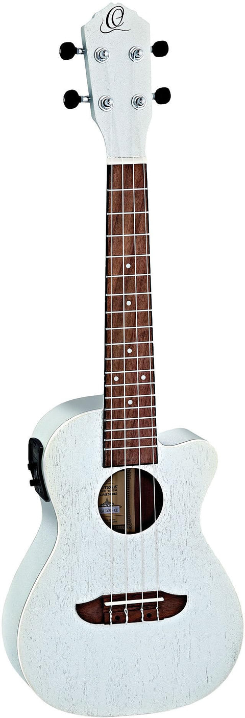 Ortega Guitars, 4-String Earth Series Concert Ukulele, Right, Sun Yellow, Acoustic (RUSUN)
