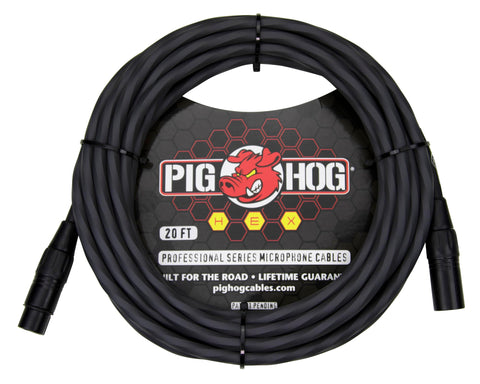 PIGHOG HEX SERIES MIC CABLE 20FT