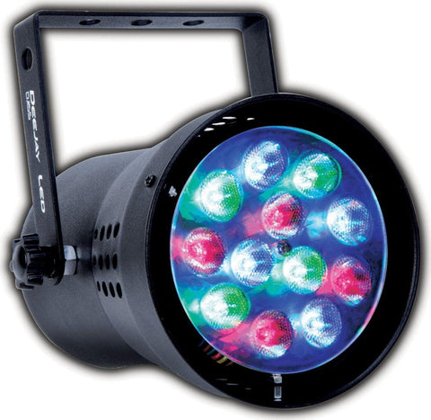 12 Watt LED Par Can w/DMX Intelligent Lighting Control