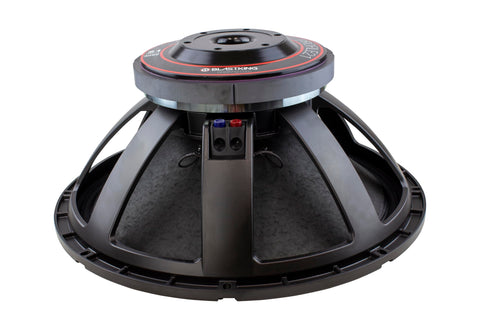 Blastking PROFILE21 21" 4000W High Output Woofer – 5" Voice Coil, 8??, 97.2?dB Sensitivity, 32–1500?Hz, Forced-Air Aluminum Frame – Professional Subwoofer Driver