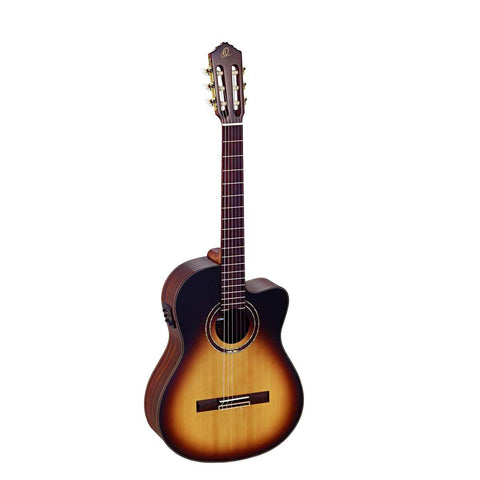 Performer Series Solid Top Slim Neck Acoustic-Electric Nylon Classical Guitar w/Bag