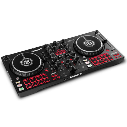 2-Deck DJ Controller with Effects Paddles
