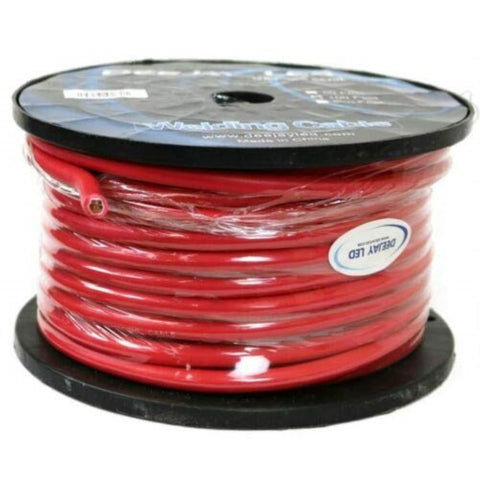 4 GAUGE 100FT Copper Power Cable Used for Vehicular Audio Amplifiers or Arc Welding