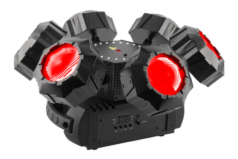 CHAUVET DJ Helicopter Q6 (HELICOPTERQ6), 23.8 x 7.2 x 10.5 inches