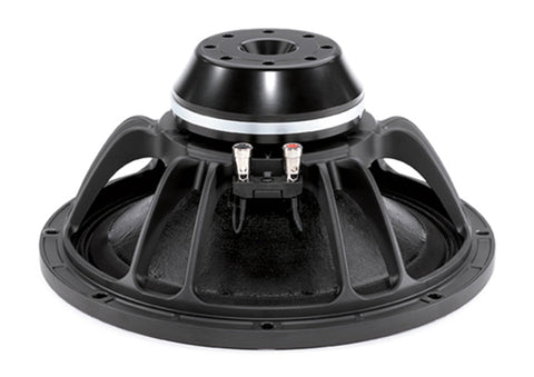 12.0-in Woofer w/8 Ohms Impedance & 1000 Watts Continuous Power Handling Capacity & Neodymium Ring Magnet