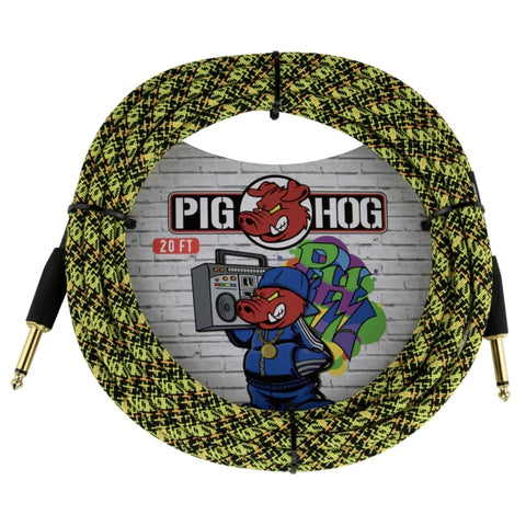 PIGHOG 20FT STRAIGHT INST CBL YELLOW GRA