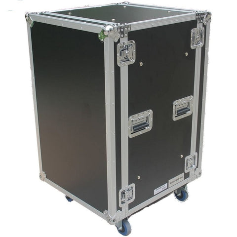 ANTAKIPRO 18U SHOCK MOUNT RACK W WHEELS