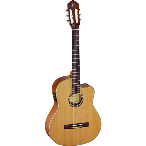 Family Series Pro Solid Top Slim Neck Acoustic-Electric Nylon Classical Guitar w/Bag