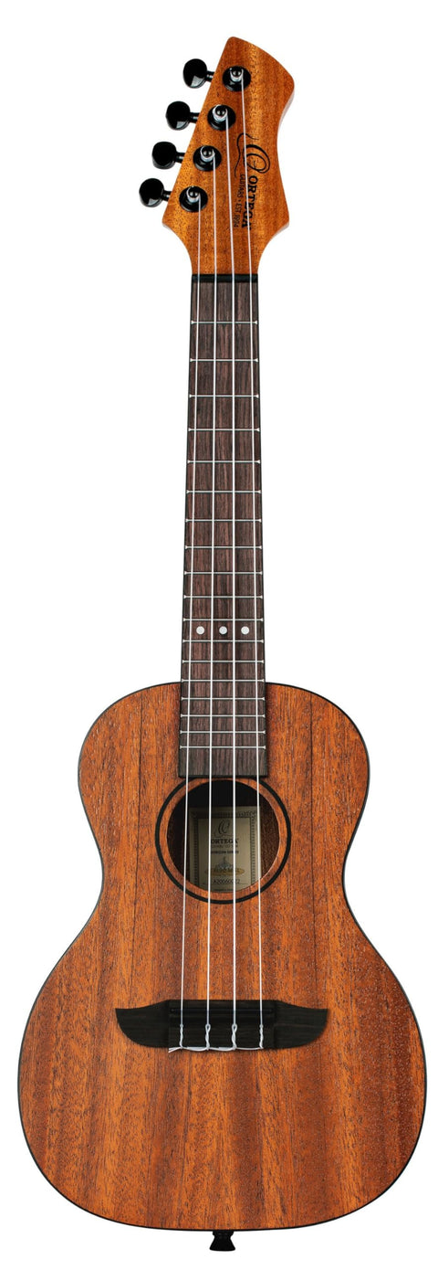 Ortega Guitars, 4-String Horizon Series Revese Headstock Concert Acoustic-Electric Ukulele, Right, Natural (RUHZ-CE-MM)