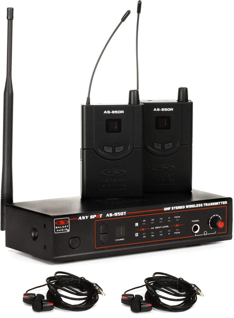 Galaxy Audio Galaxy 950 Series WPM Twin PK W/EB4