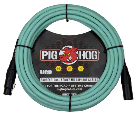 PIGHOG HEX SERIES MIC CABLE 20FT