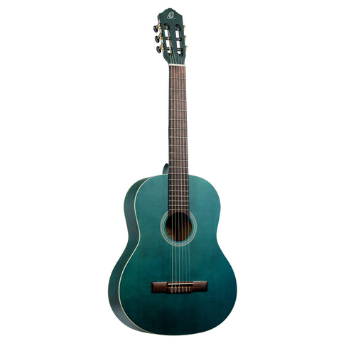 Ortega Guitars 6 String Student Series 3/4 Size Nylon Classical Guitar, Right (RSTC5M-3/4)