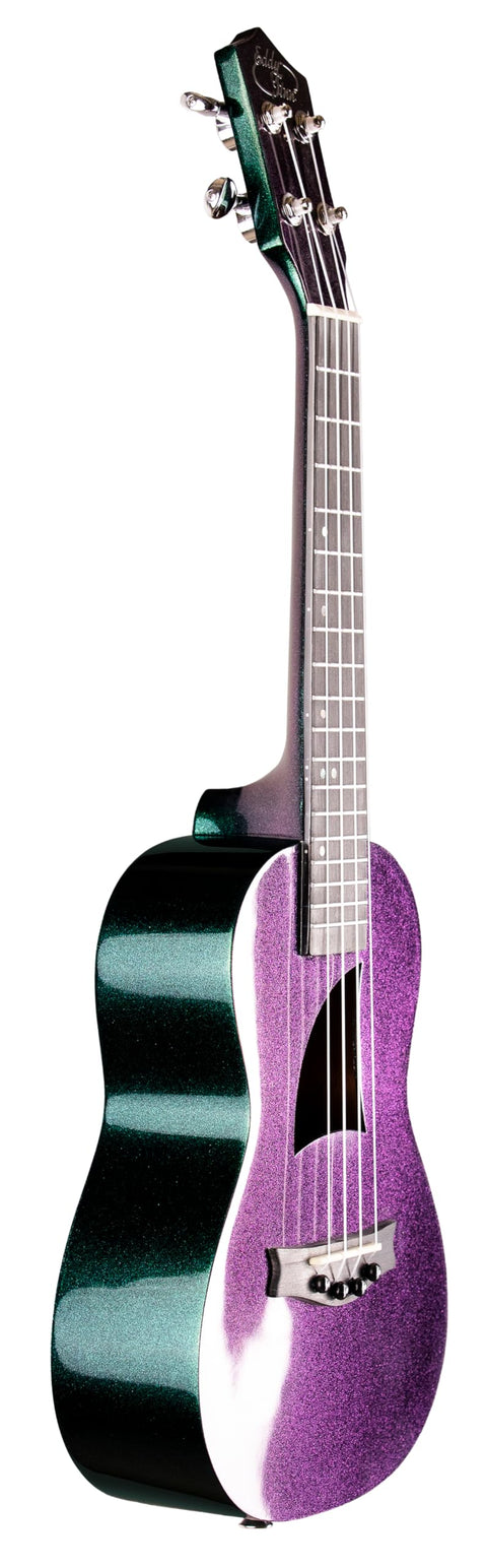 Eddy Finn Ocean King Series Concert Ukulele with Gig Bag, Mystic Hydra