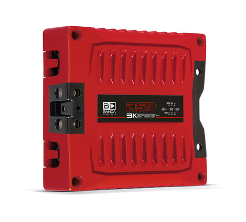 BANDA 3K DSP BASS AMP 1 OHM RED
