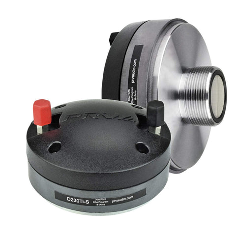 PRV AUDIO Compression Driver D3220Ph-Nd 2 Inch Exit, 300 Watts, 8 Ohm, Phenolic Neodymium Pro Audio Compression Driver