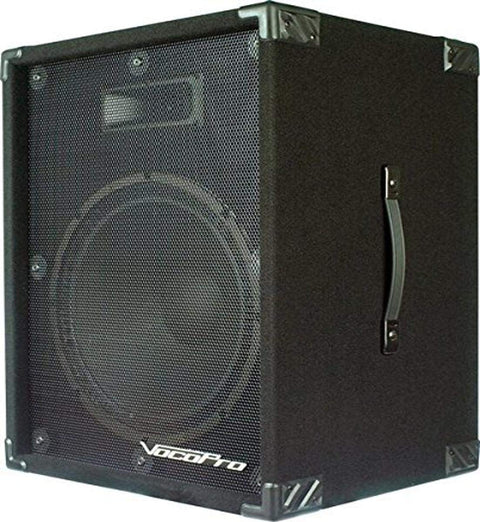 400W Active Speaker w/ built in Digital Echo Mixer Active 15-in Vocal Speaker