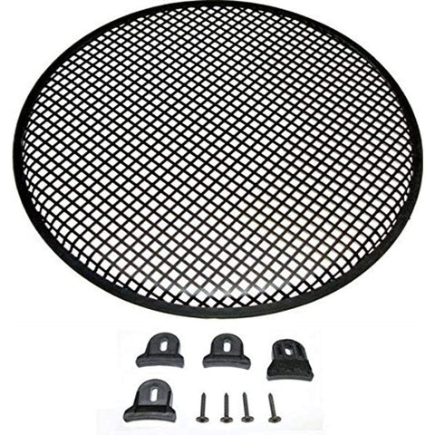 18-in Diameter Steel Monster Mesh Grill for 18-in Woofers with hardware