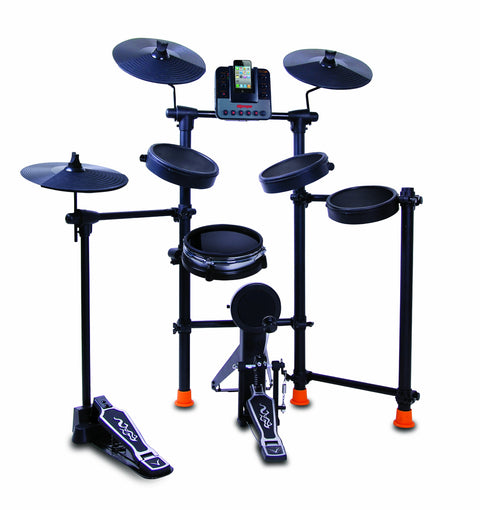 All-In-One Electronic Drum Set for iPod/iPhone w/metronome & real drum feeling