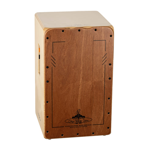 Ortega Guitars Performer Series Acoustic-Electric Pickup Cajon-Made in Spain, Natural (OCJPF-2-L)