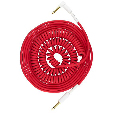 PIGHOG HALF COIL RED 30FT INSTRUMENT CBL