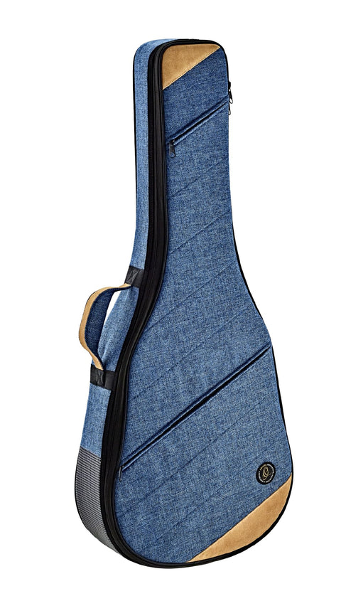 Ortega Guitars Size Guitar Case-22 mm Soft Padding w/Hardened Frame, Right, Bordeaux Wine, Full Classical (OSOCACL-BX)