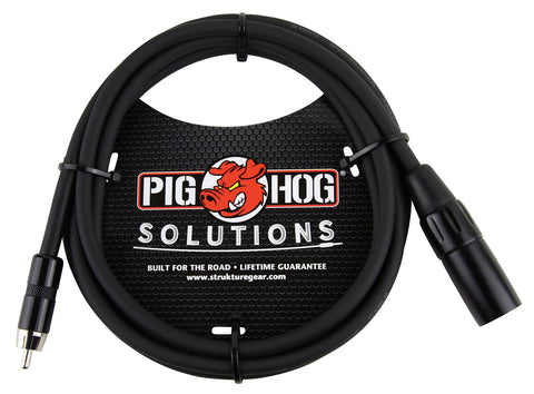 6-foot XLR (Male) -RCA Cable