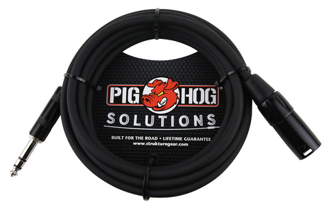 10-foot TRS (Male) -XLR (Male) Balanced Cable