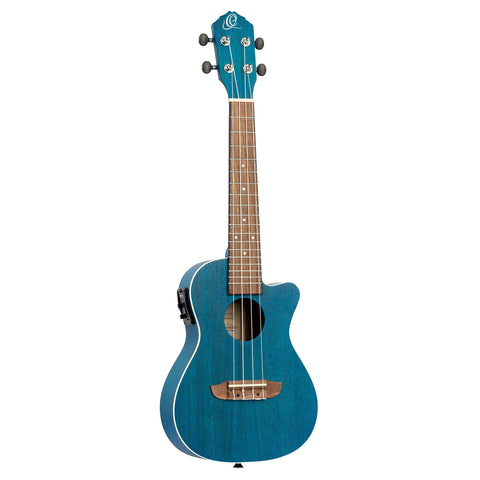 Earth Series Concert Left-Handed Acoustic/Electric Ukulele