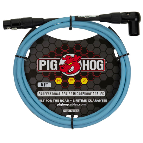 PIGHOG HEX SERIES MIC CABLES 6FT
