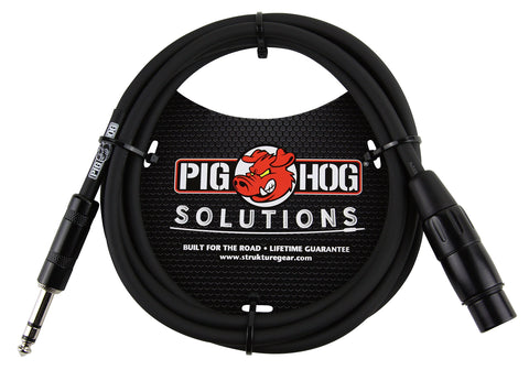 6-foot TRS (Male) -XLR (Female) Balanced Cable