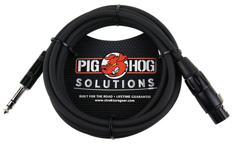 10-foot TRS (Male) -XLR (Female) Balanced Cable