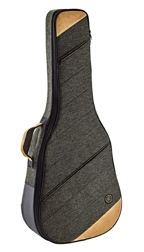 Ortega Guitars Acoustic Dreadnought Guitar Case-22 mm Soft Padding w/Hardened Frame, Ocean Blue, (OSOCADN-OC)