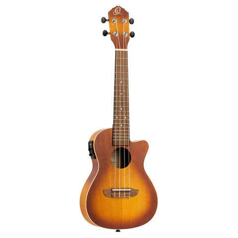 Earth Series Concert Left-Handed Acoustic/Electric Ukulele