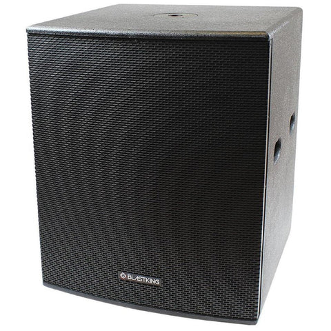 Blastking BPS18II 18-inch BPS Series Powered Subwoofer 4 Ohm 1200 Watts Amplifier Portable PA & Near Field Applications with 3" Voice Coil