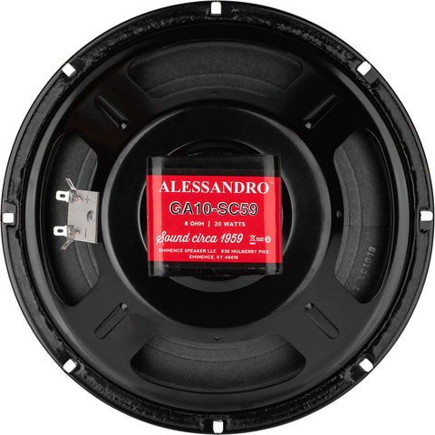 EMINENCE 10 inches  Guitar Speaker Driver Alnic