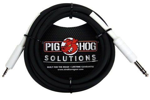 1/4-in TRS to 1/8-in mini Quality Audio Cable  10-foot