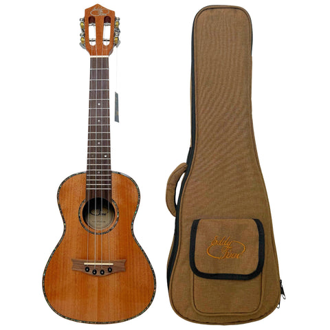 Eddy Finn Expression Series Concert Ukulele for Adults, Beginner and Professional Musical Instrument, Travel-Friendly with Gig Bag, Okoume Wood