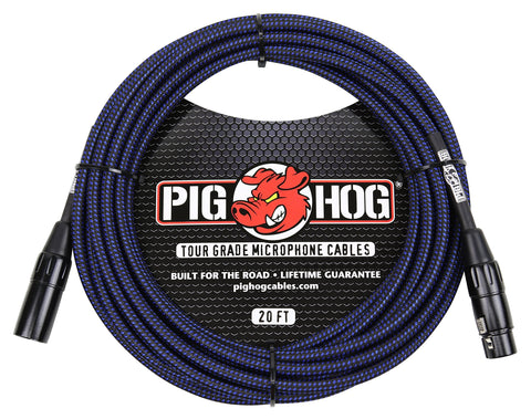 Pig Hog PHLIL6RA Lil' Pigs Right-Angle 1/4" Vintage Rasta Stripe Instrument Patch Cables, 6" (3 Pack)