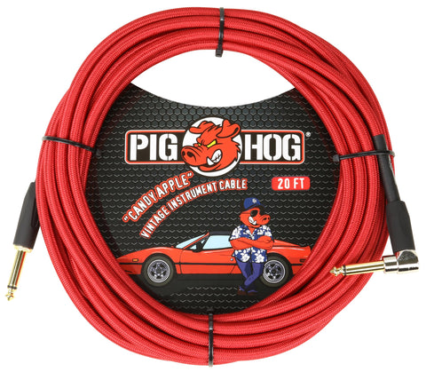 Pig Hog PCH20CAR Instrument Cable 20 Foot