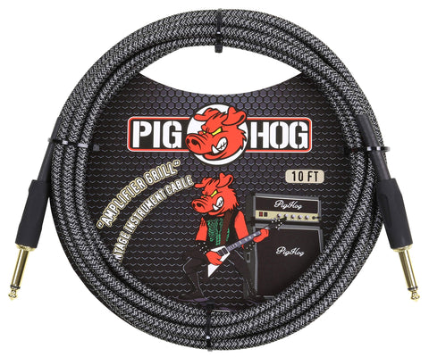 PIGHOG 1/4-1/4 10ORANGE CABLE