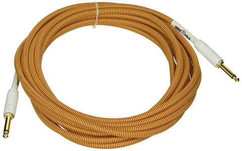 Pig Hog PCH20DB 1/4" to 1/4" Daphne Blue Guitar Instrument Cable, 20 Feet