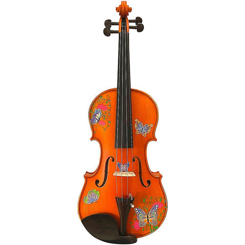 BUTTERFLY DREAM BEJEWELED VIOLIN OUTFIT 1/2