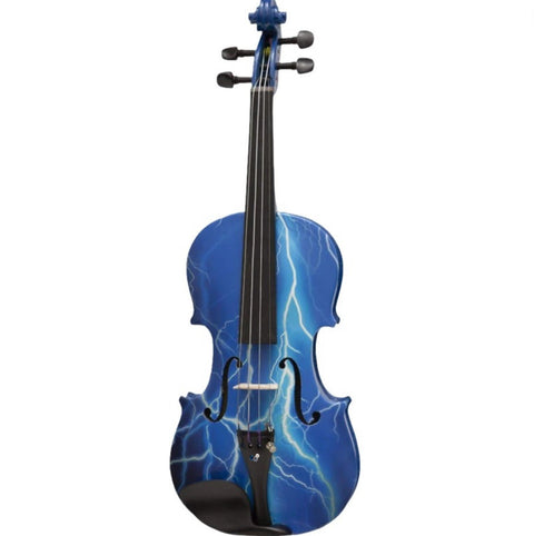 BLUE LIGHTNING VIOLIN OUTFIT 3/4