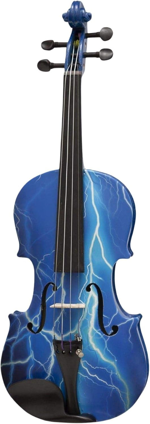 BLUE LIGHTNING VIOLIN OUTFIT 4/4