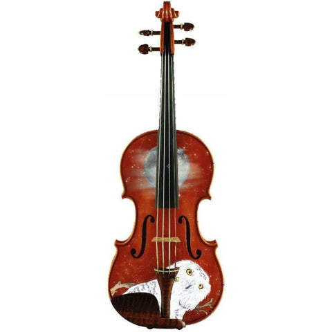 MYSTIC OWL DELUXE VIOLIN OUTFIT SIZES 1/2