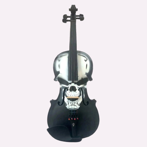 Rozannas Carbon Composite Skull Violin Outfit 4/4