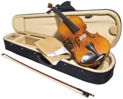 SNOWFLAKE FUCHSIA BEJEWELED VIOLIN OUTFIT 1/4