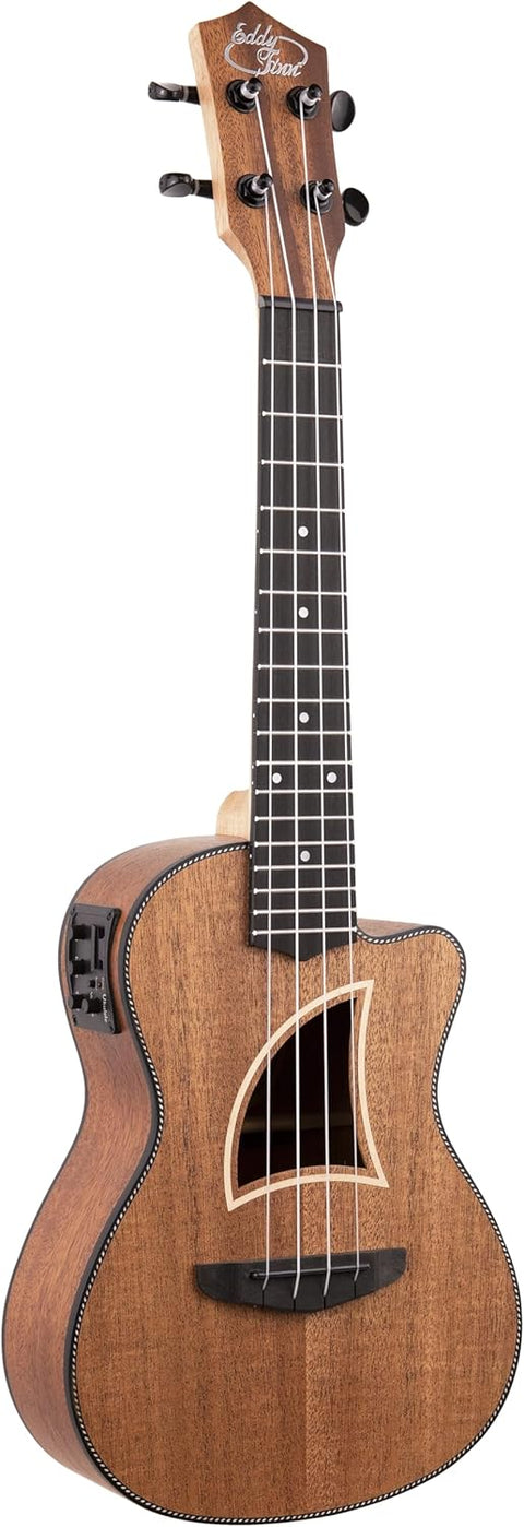 Traditional Concert Ukulele with Gig Bag, Mahogany