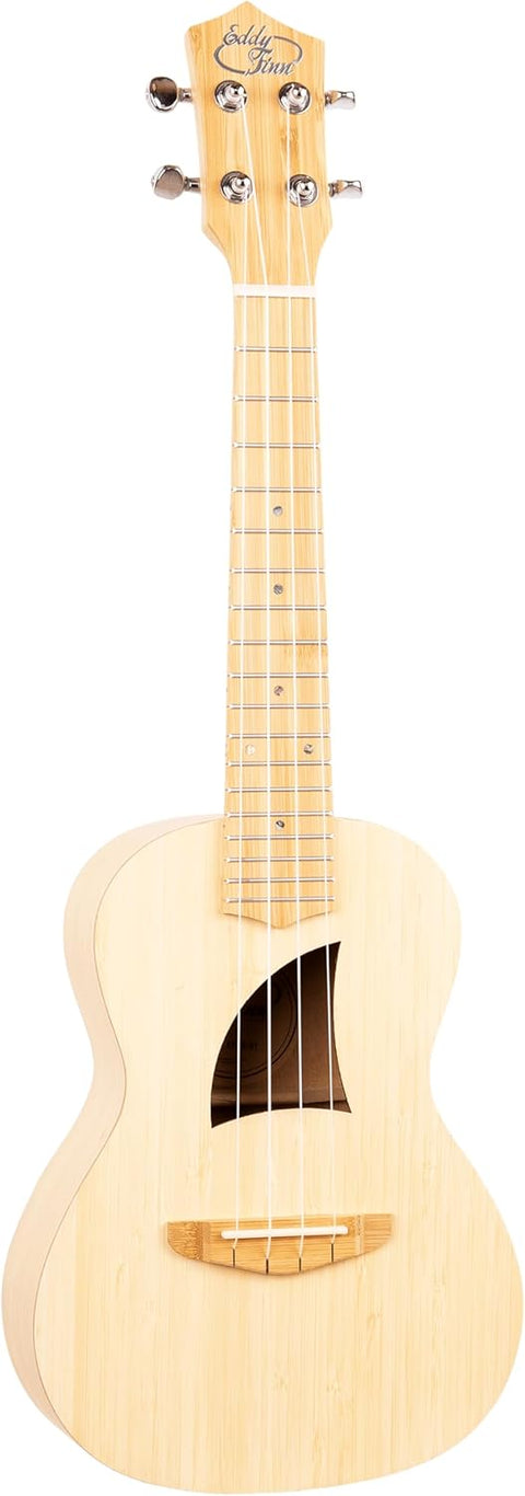 Bamboo Beach Ukulele with Gig Bag, Natural Bamboo